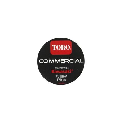 Toro 110-0520 Lawn Mower Decal