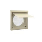 Inovate 6WVT-NC 6" No Collar Wall Vent Tan