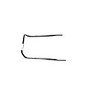 Toro 140-3744 Snow Blower Upper Handle Assembly W/ Decal