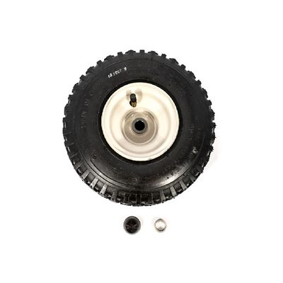 MTD 753-08108 Chipper Shredder Wheel Assembly-Complete Oyster