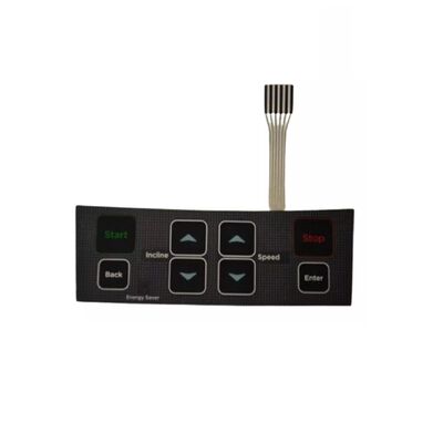 Vision Fitness 1000220024 Treadmill Display Console Keypad Overlay TM435