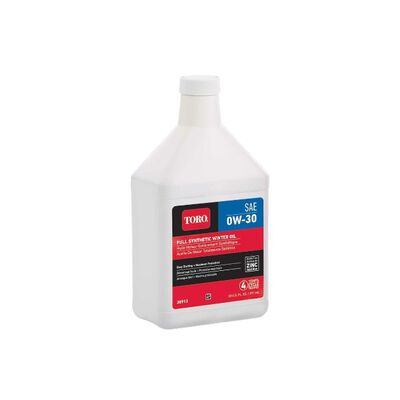Toro 38913 Toro Snow Oil 0W30 Synthetic-20 OZ Bottle