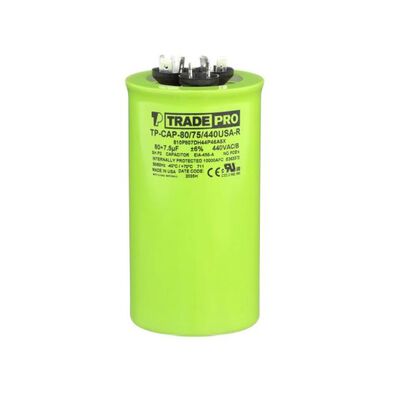 Tradepro TP-CAP-80/75/440USAR Capacitors Round Us Dual
