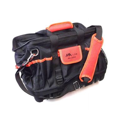Ma-Line MA-13025 Red/Black Tool Bag With Rubber