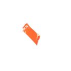 Simplicity 1714351CSM Lawn Tractor RH Side Panel Orange