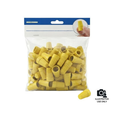 Ma-line MA01021P Twiston Wire Nut Yellow Tub Pack of 250