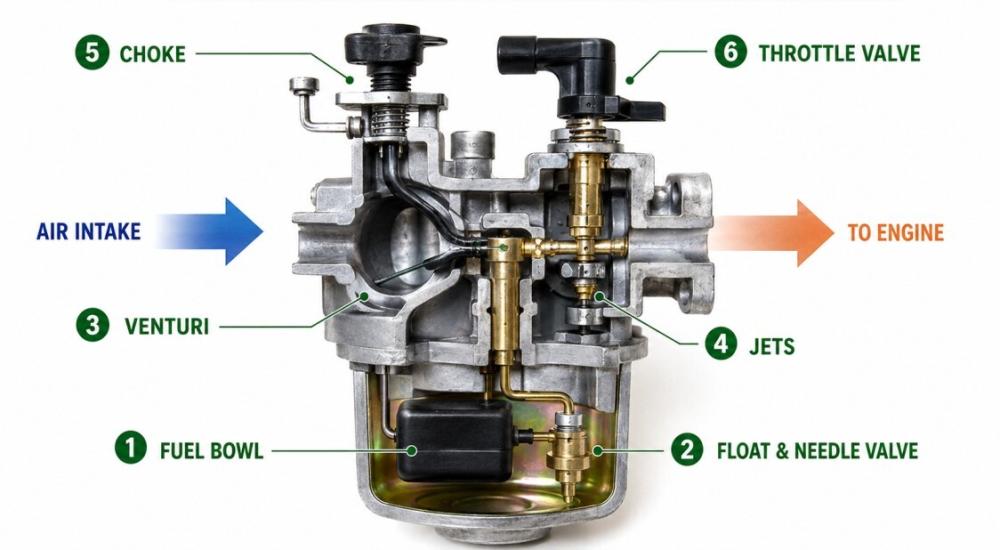 Understanding How a Pressure Washer Carburetor Works