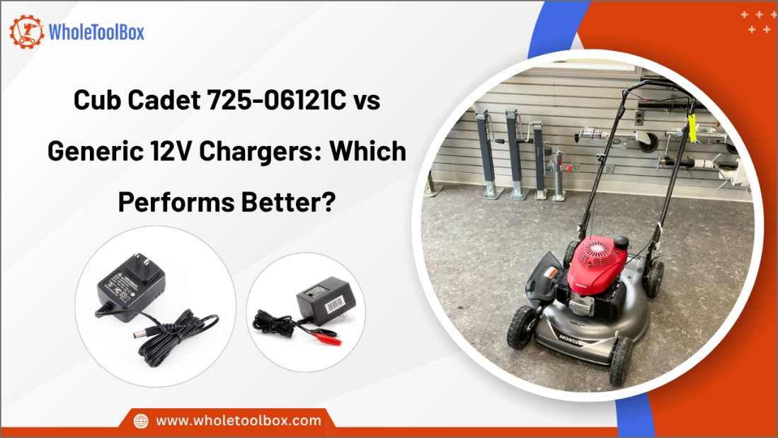 Cub Cadet 725-06121C vs Generic 12V Chargers: Which Performs Better?
