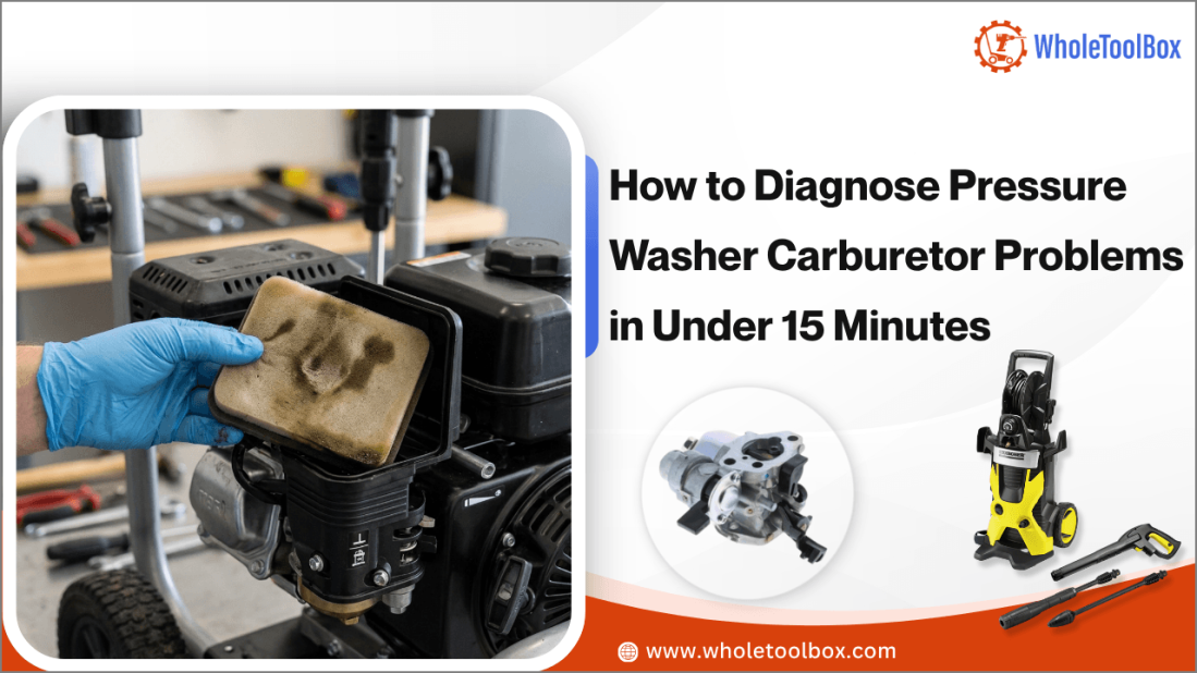 How to Diagnose Pressure Washer Carburetor Problems in Under 15 Minutes