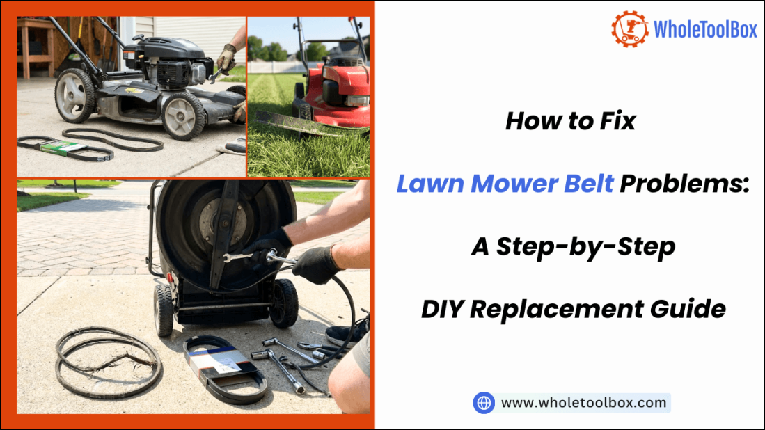 How to Fix Lawn Mower Belt Problems: A Step-by-Step DIY Replacement Guide