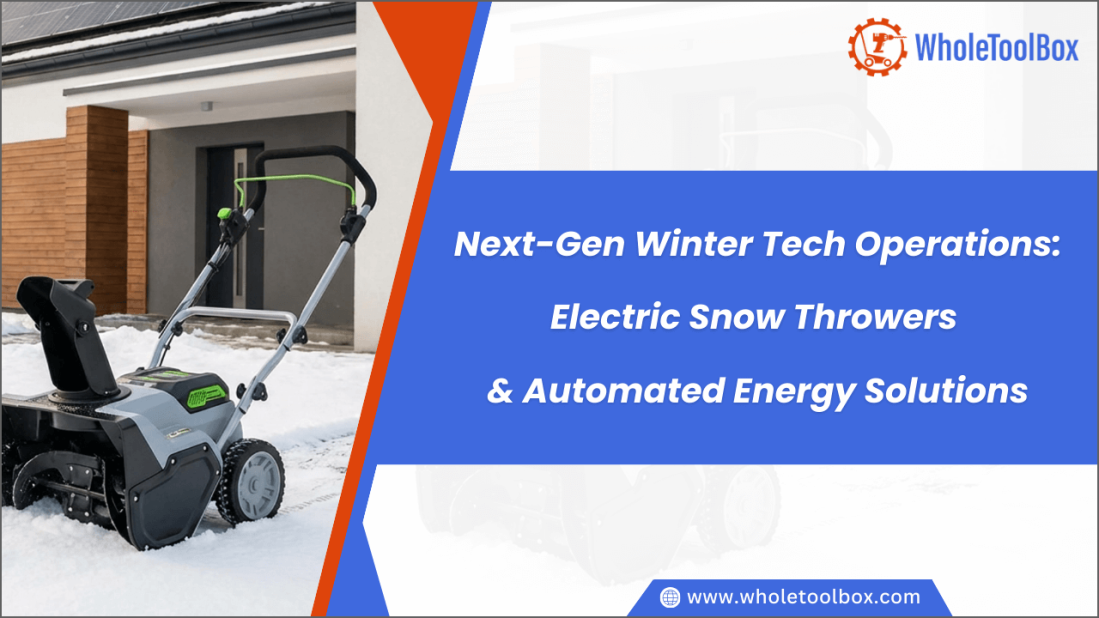 Next-Gen Winter Tech Operations: Electric Snow Throwers & Automated Energy Solutions