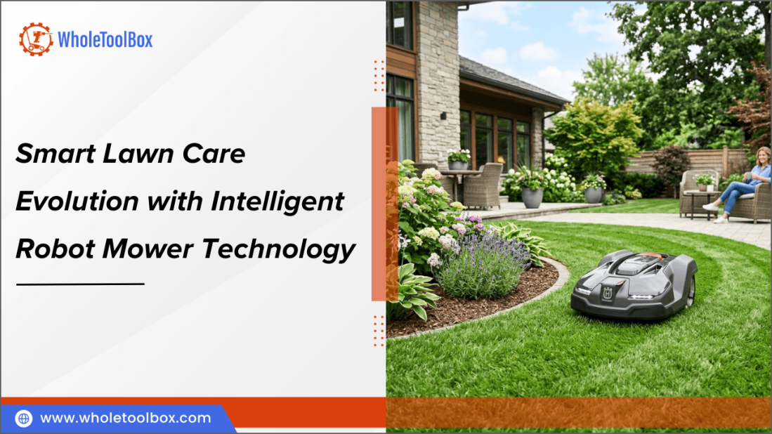 Smart Lawn Care Evolution with Intelligent Robot Mower Technology