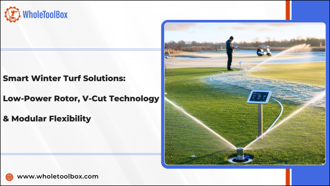 Smart Winter Turf Solutions: Low-Power Rotor, V-Cut Technology & Modular Flexibility