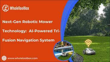 Next-Gen Robotic Mower Technology: AI-Powered Tri-Fusion Navigation System