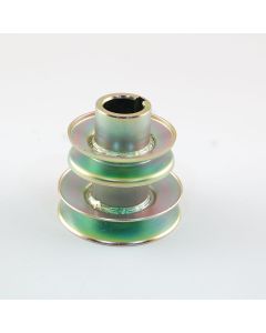 MTD 756-0241B Engine Double Pulley 3.25"/2.75" DIA