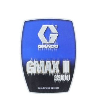 Graco 15E851 Sprayer Label Front