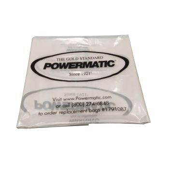 Powermatic 1791087 Clear Dust Collection Bag 20" Pack of 5
