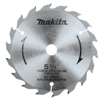 Makita 792335-0 5‑1/2" 18T Carbide‑Tipped Circular Saw Blade