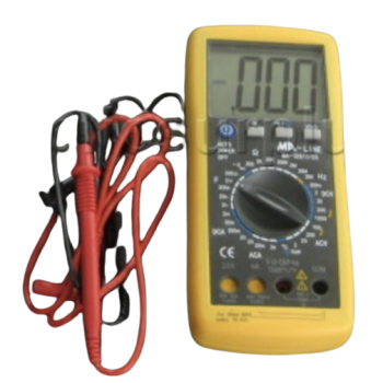 Ma-Line MA-12817B Digit Multimeter W/Temperature- (SE)