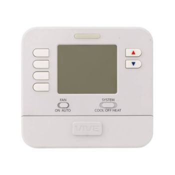 Tradepro TP-P-705 1H/1C 5+1+1 Programmable Thermostat W/4 Sq.In. Display