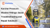 Karcher Pressure Washer Fittings: Quick Troubleshooting and Repair Solutions