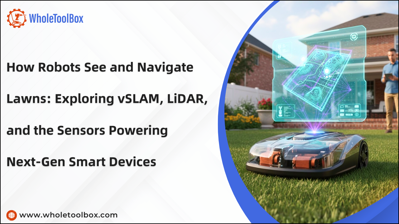 How Robots See and Navigate Lawns: Exploring vSLAM, LiDAR, and the Sensors Powering Next-Gen Smart Devices