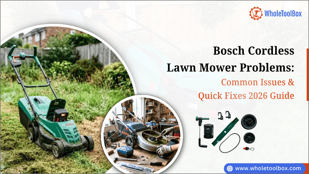 Bosch Cordless Lawn Mower Problems: Common Issues & Quick Fixes
