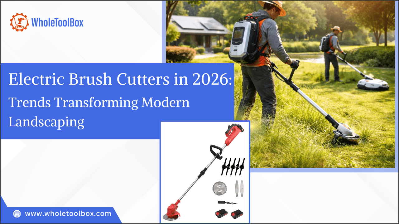 Electric Brush Cutters in 2026: Trends Transforming Modern Landscaping