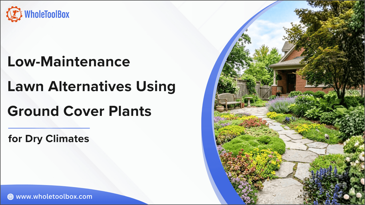 Low Maintenance Lawn Alternatives Using Ground Cover Plants for Dry Climates