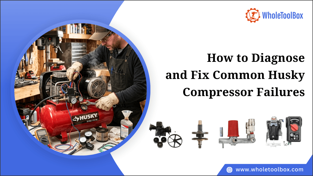How to Diagnose and Fix Common Husky Compressor Failures