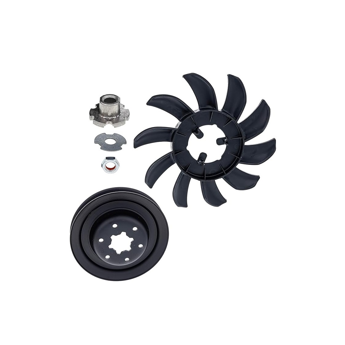 Ariens Company 21543736 Lawn Mower Fan Pulley Kit 4.5"X1.625"