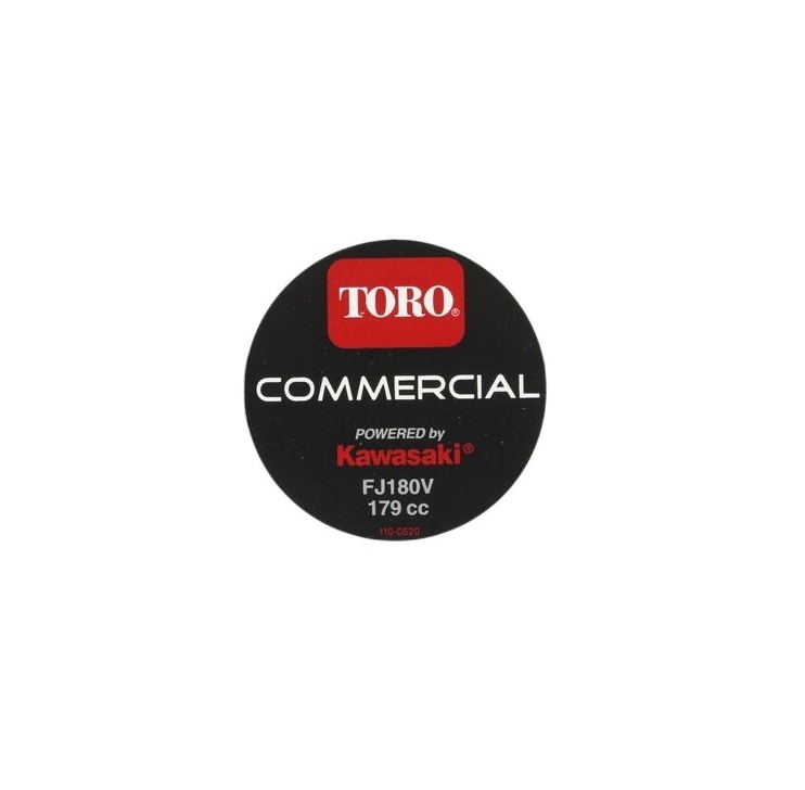 Toro 110-0520 Lawn Mower Decal