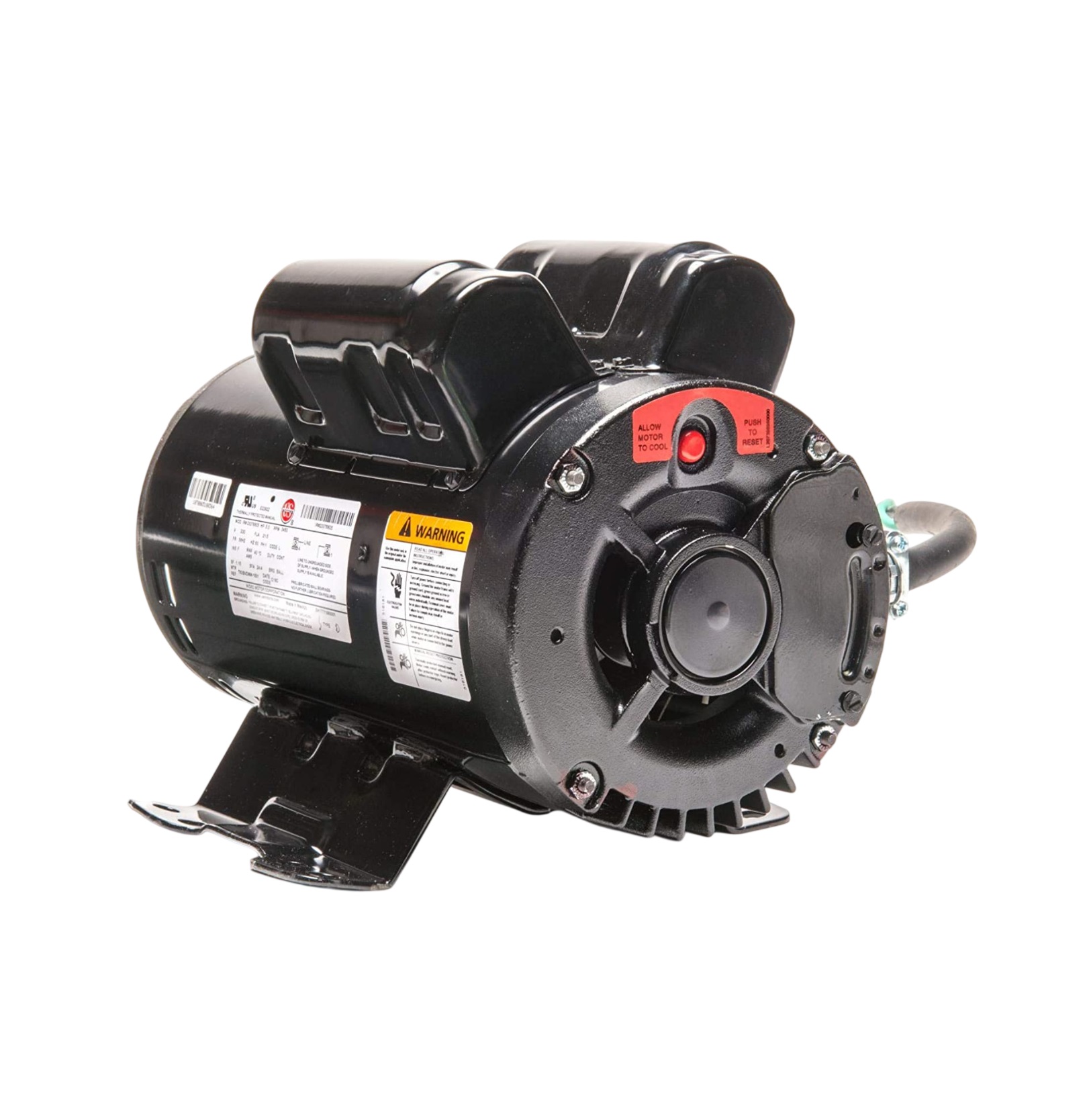 Ingersoll Rand 47733923001 Air Compressor ODP Motor 5HP 208-230V/1PH 60 WEG