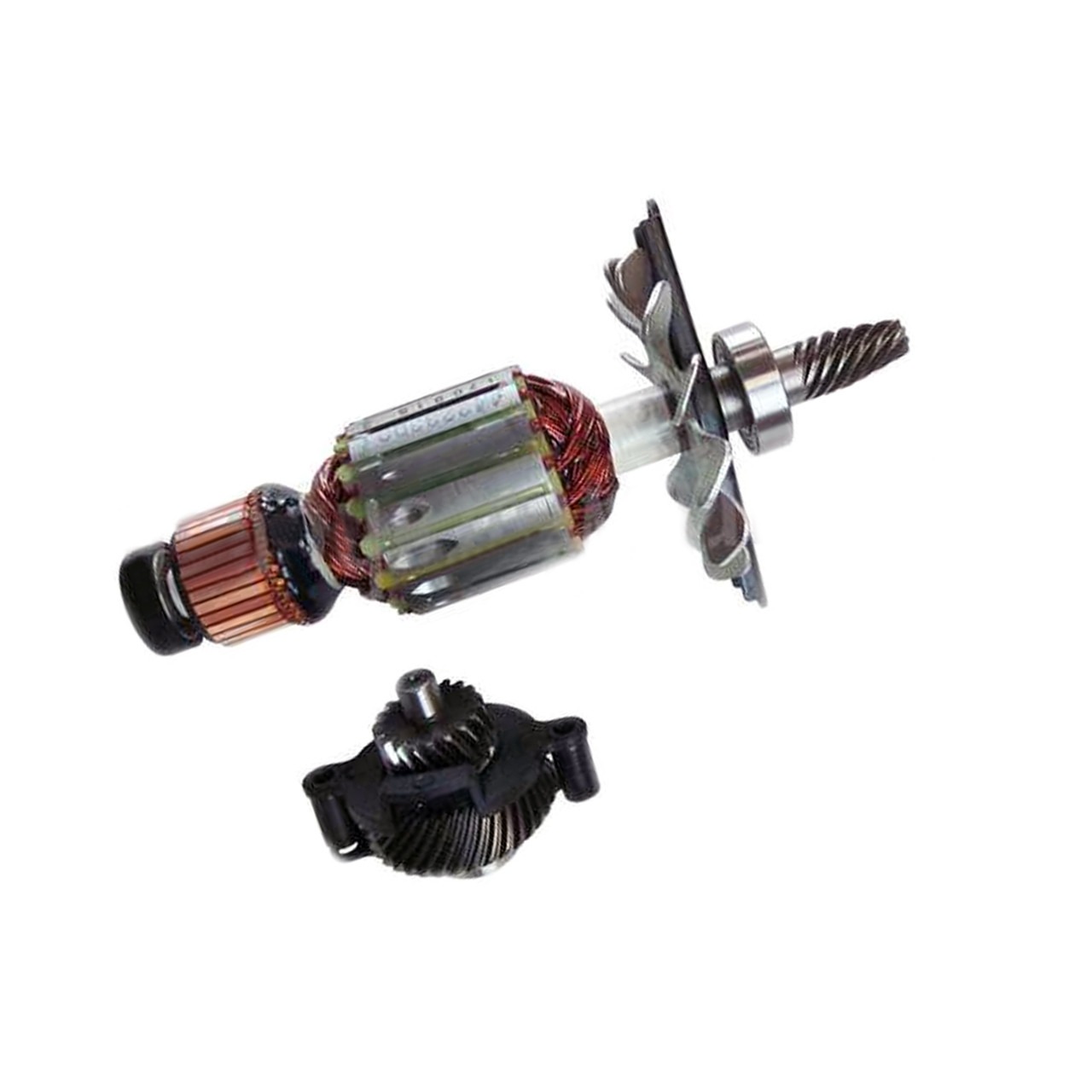 Ryobi Electric Tools 089041028725 Miter Saw Bevel Gear And Armature Assembly