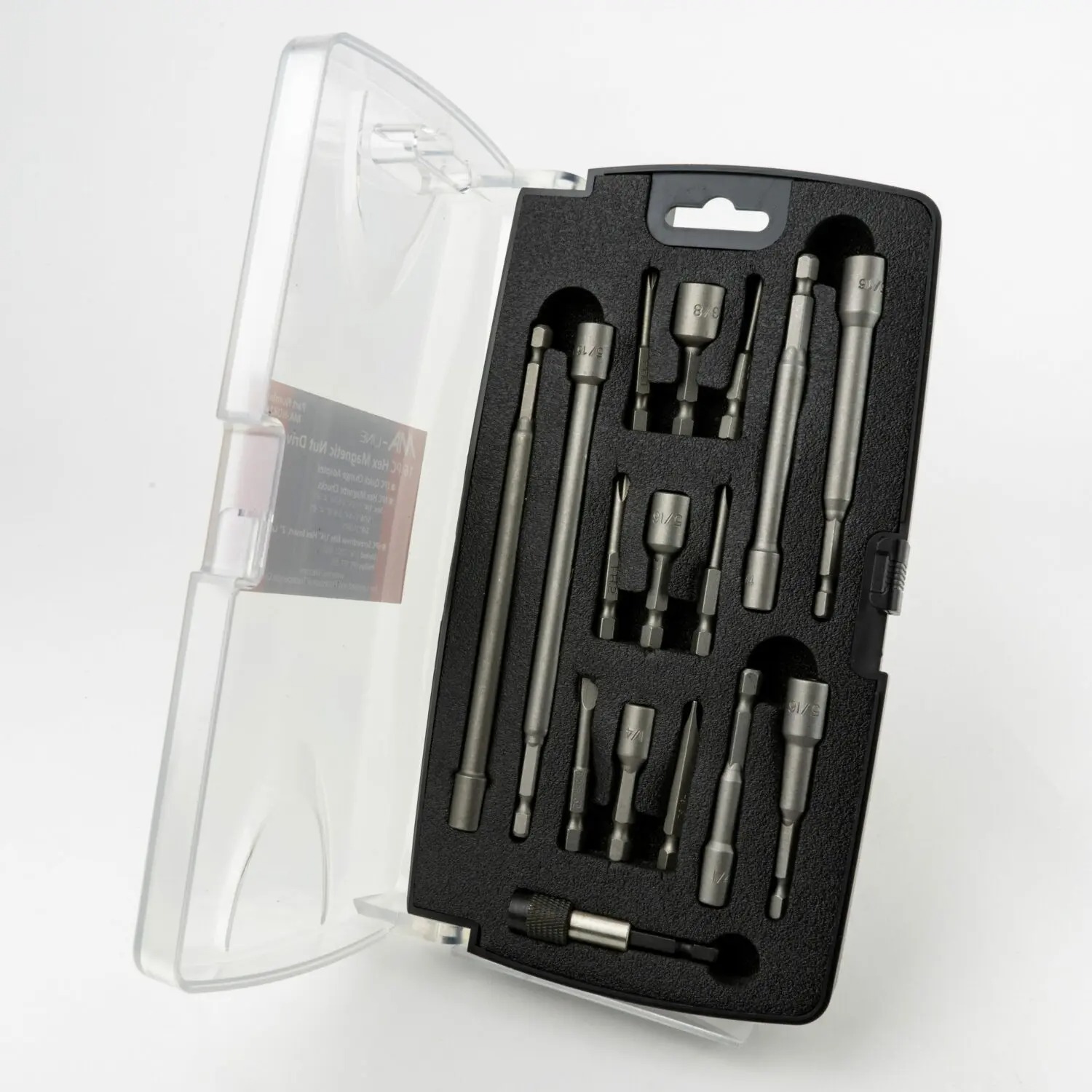 Ma-line MA-NDK16 Hex Magnetic Nut Driver Kit Set of 16