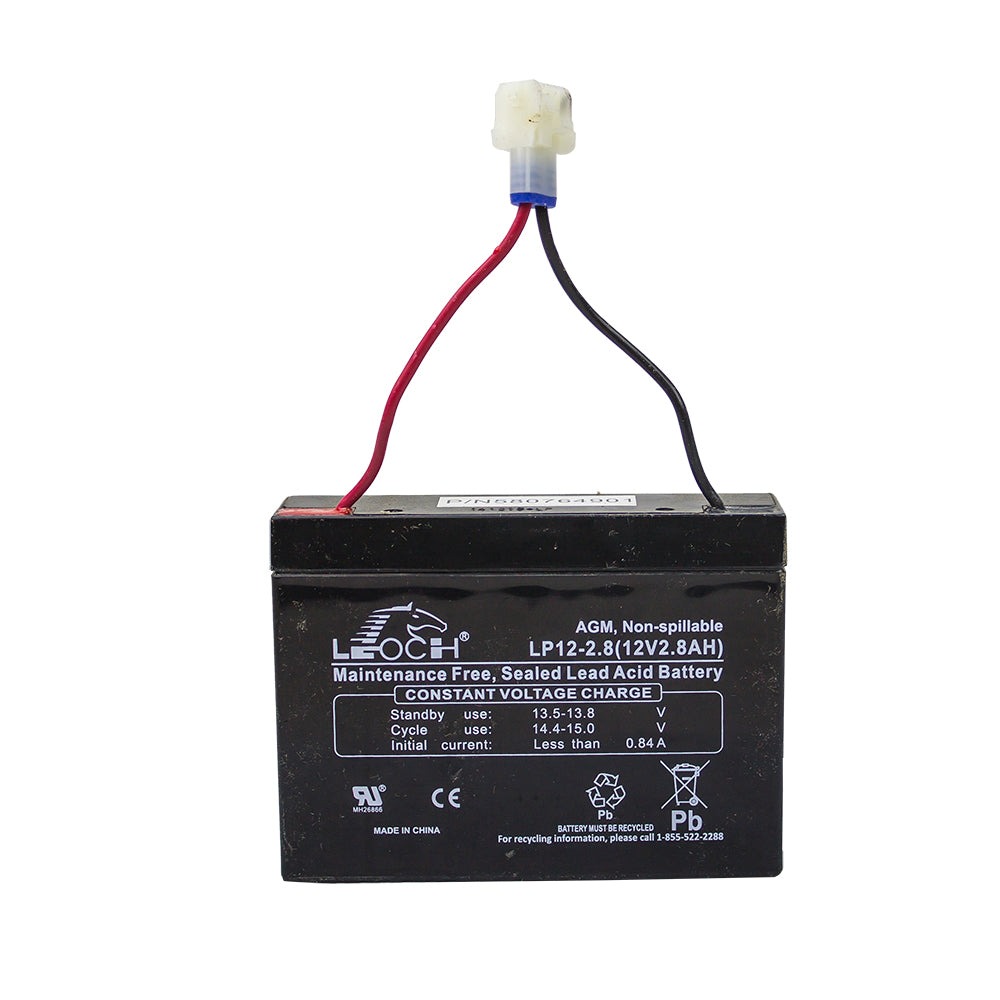 Weed Eater 580764901 Lawn Tractor Battery 12V