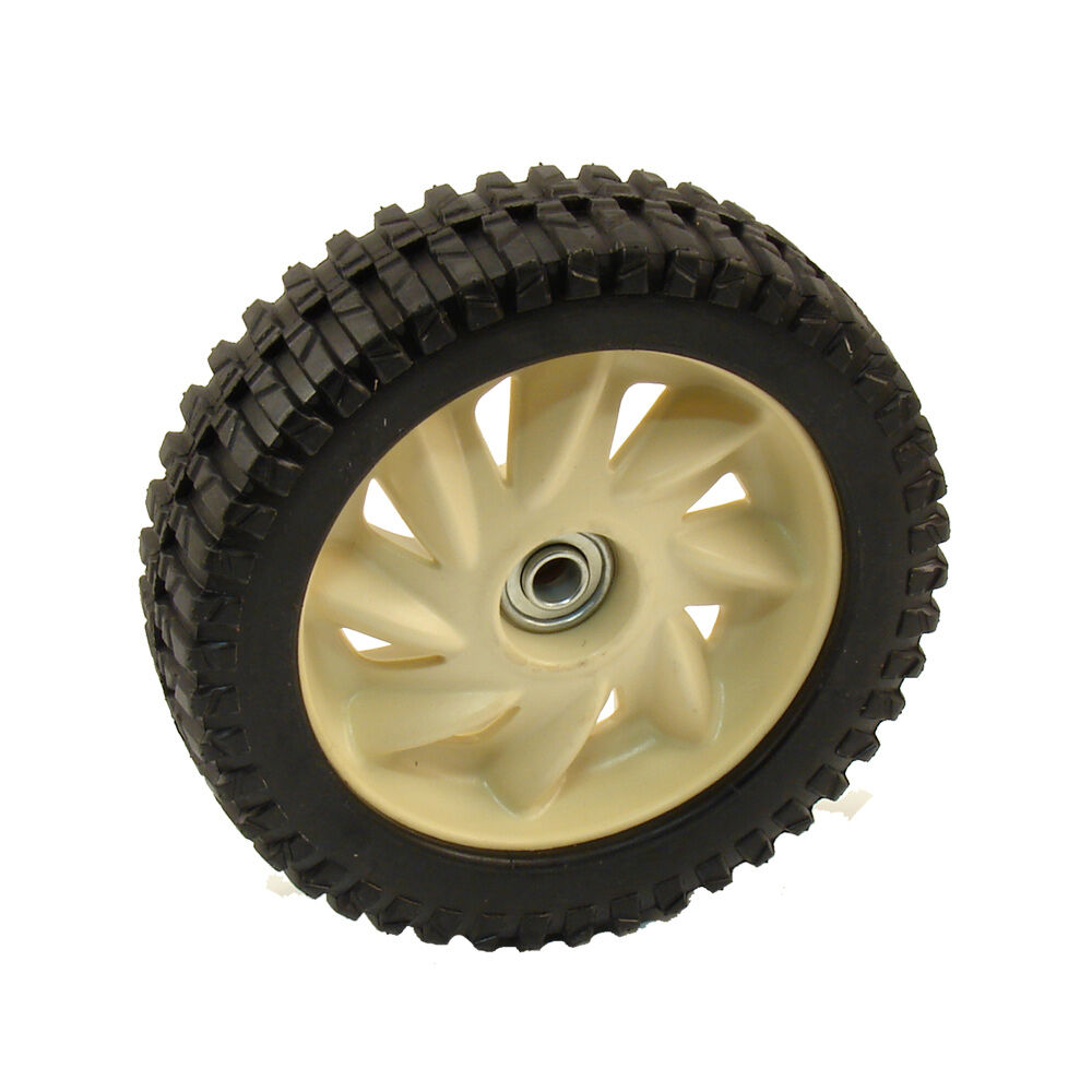 MTD 634-04347 Lawn Mower Wheel Assembly 8" x 2.125" Beige