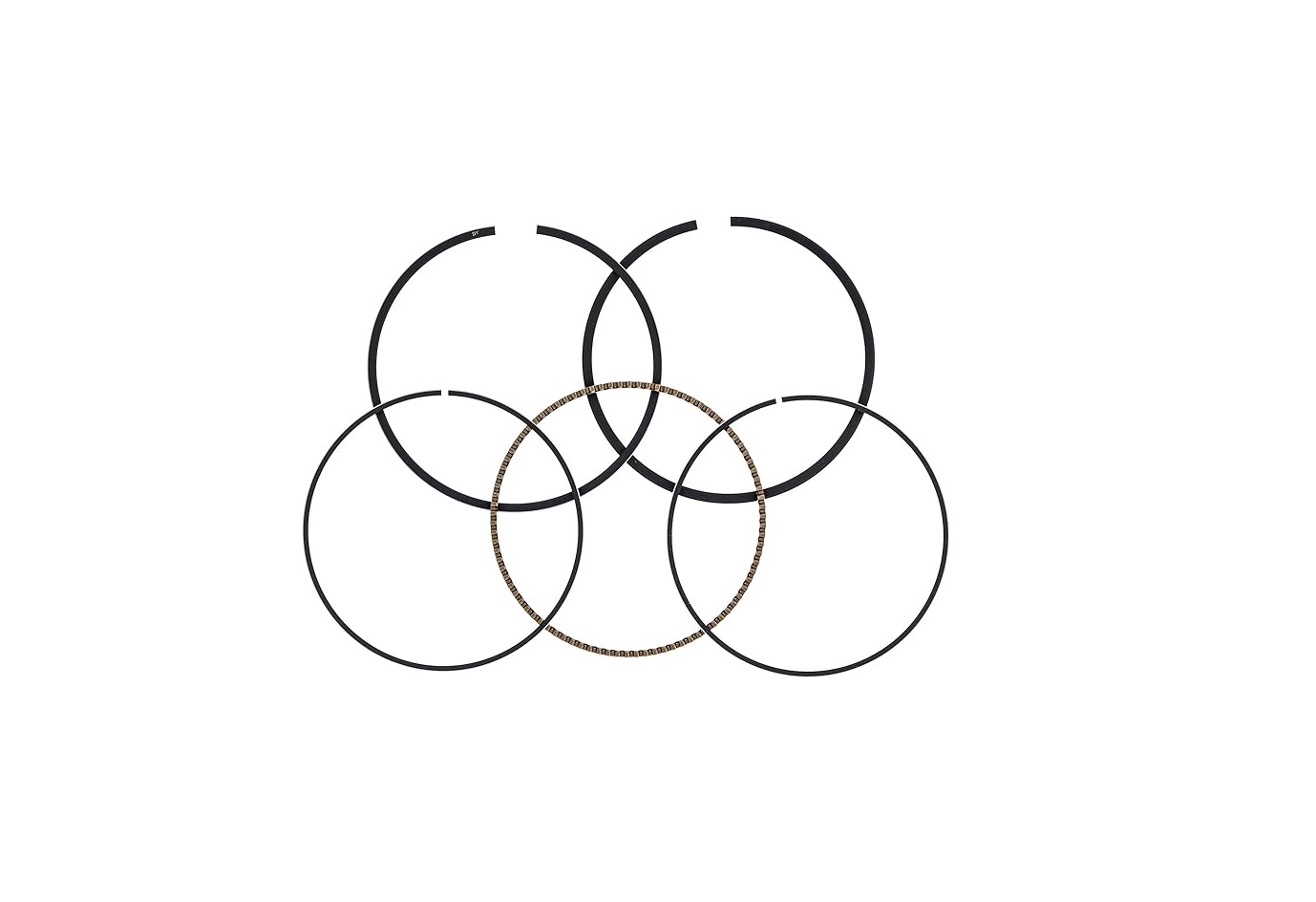 MTD 951-05248 Lawn Tractor Piston Ring Set