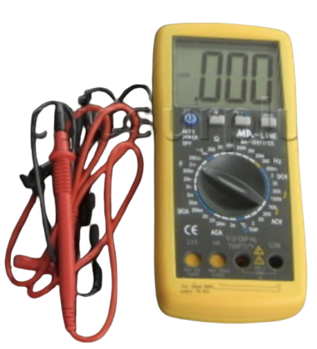 Ma-Line MA-12817B Digit Multimeter W/Temperature- (SE)