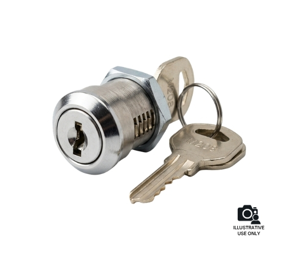 Knaack 70168-208 Cylinder D Handle Lock M208