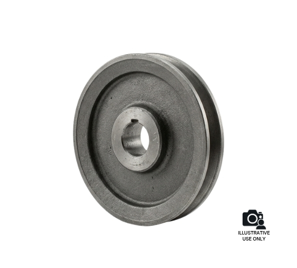 Jenny 154-1250 1-Groove Pulley CI 6.2" PDA 7/8" ID 7/8" Bore AK66