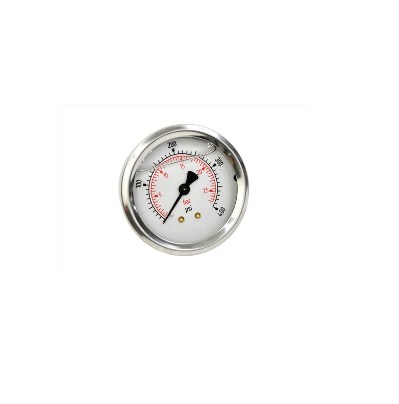 Ingersoll Rand 81296253 Air Compressor Gauge 1/4" NPT CBM Liquid Filled 0-400 PSI