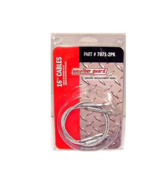 Weather Guard 7071-2PK 16" Door Cables 2-Pack