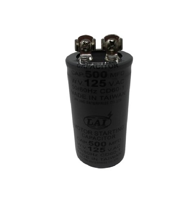 Jet JCDC3-01SC Start Capacitor 500MFD 125VAC