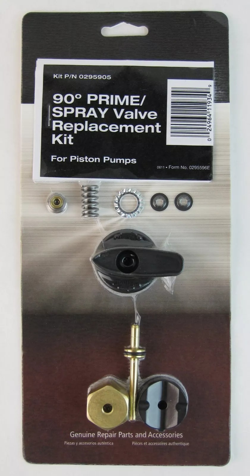 Wagner 0295905 Paint Sprayer Prime Spray Valve Kit