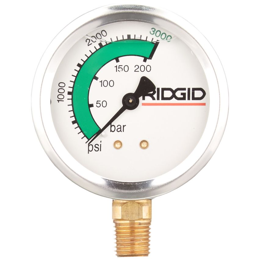 Ridgid 66117 Pressure Gauge Kj-3000