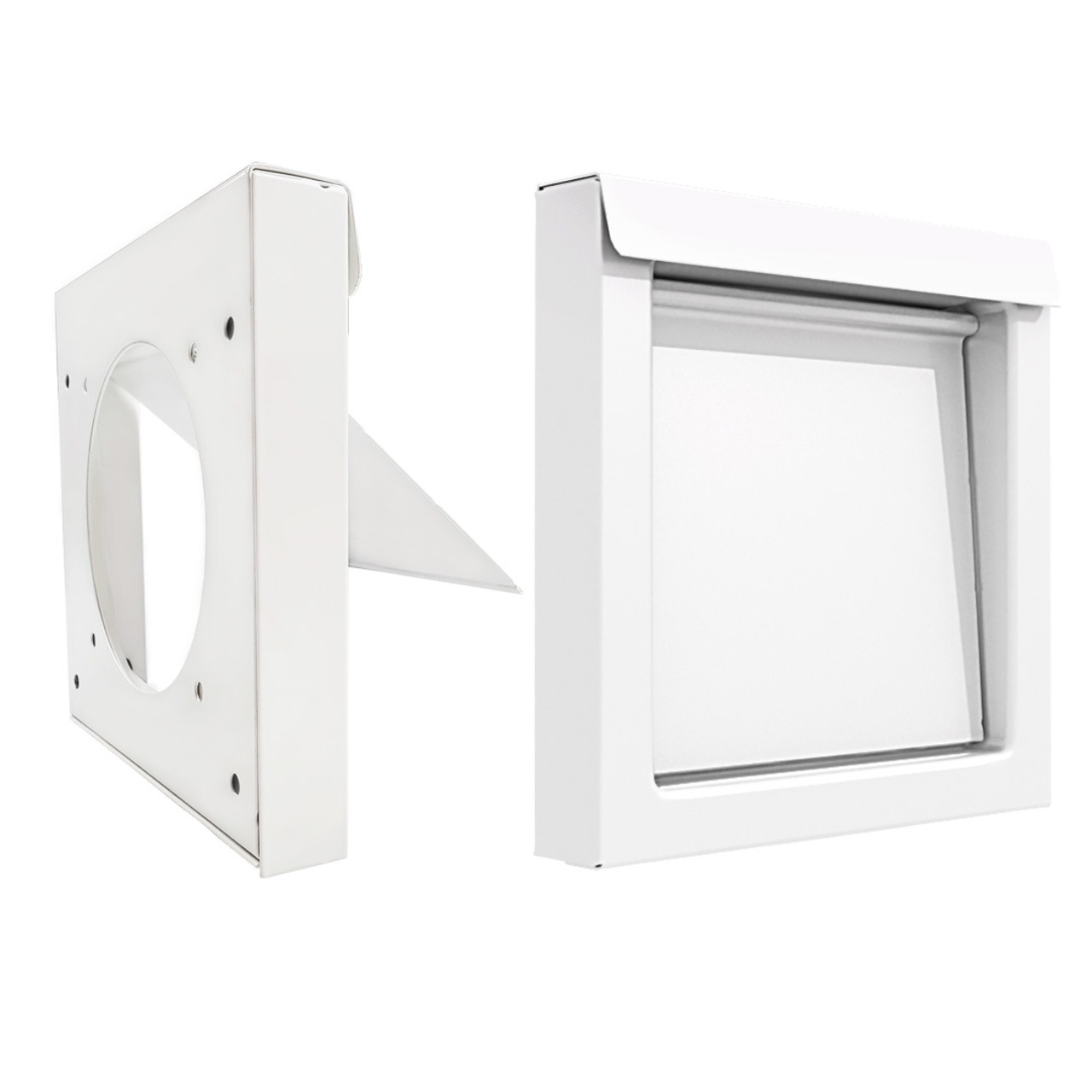Inovate DWV4W-NC 4 White Drier Wall Vent NO/COLL