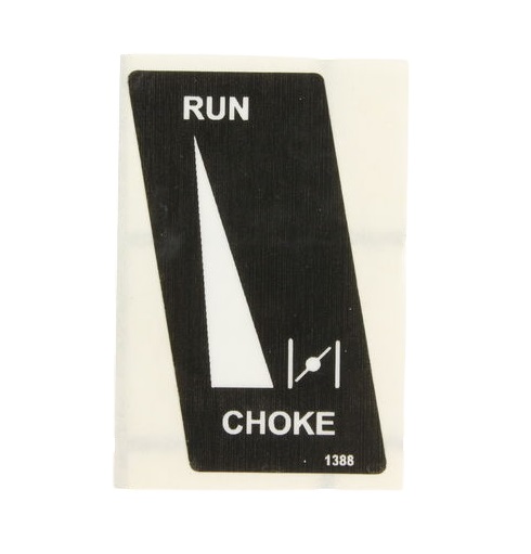 Tecumseh 550239 Choke Decal