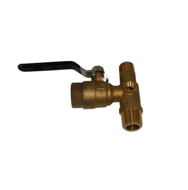 Ingersoll Rand 24457657 Air Compressor Ball Tee Inlet Valve 3/8" Male NPT