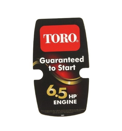 Toro 112-8874 Lawn Mower Decal Shroud